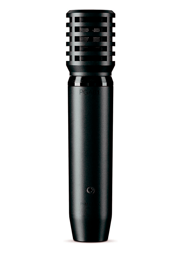 Micrófono PGA81-XLR Shure Condensador para Instrumentos - SHU-PGA81-XLR