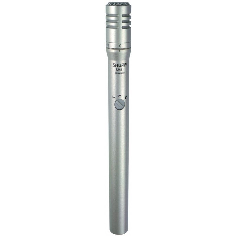 Micrófono SM81LC Shure para Instrumentos Pro - SHU-SM81LC
