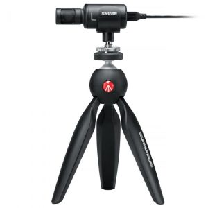 Kit Micrófono MV88+ Shure con Trípode Viento Rycot - SHU-MV88+SE215-CL